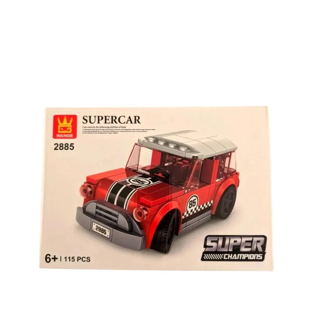 NWT Wange Supercar Building Blocks Toys Speed Racing Car Kit Collectible Age 6+